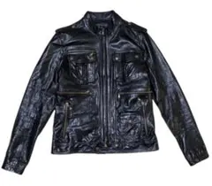 マルチポケットレザージャケット