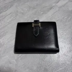 エルメス風長財布 エルメス 長財布 ベアンスフレ ブラック/モノクローム金具 ヴォー