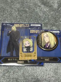 サカモトデイズ 神々廻 GIGO アクリルスタンド 缶バッジ