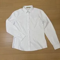 長袖シャツ 白 Mサイズ レディース