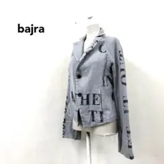 bajra デザインジャケット 背面zip 切り替え size3 グレー y2kのサムネイル