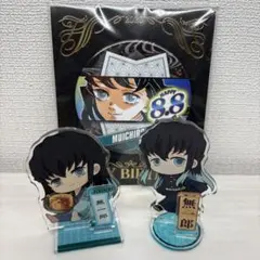 鬼滅の刃 時透無一郎 アクリルスタンド ×2 生誕祭缶バッチ×1 セット