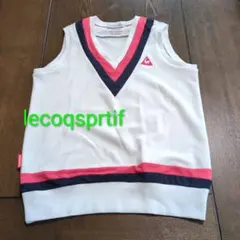 lecoqsprtif　ゴルフ　レディース　サイズ　LL　ベストのサムネイル
