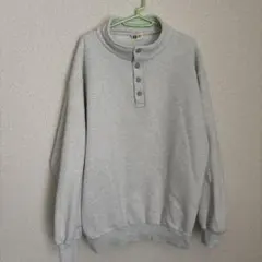 FREAK'S STORE グレー ヘンリーネック セーター Sサイズ