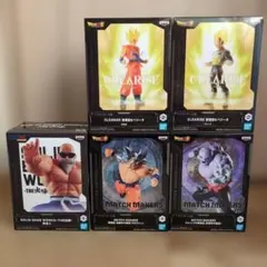 ドラゴンボール フィギュア 5体セット 悟空 ベジータ ジレン 亀仙人