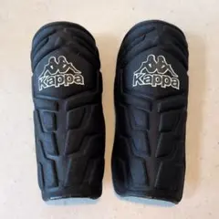 【値下げ済✨️】Kappa シンガード ブラック サッカー　すねあて