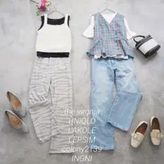 レディース服　まとめ売り　コーデセット　6点セット　パンツコーデ　おしゃれ