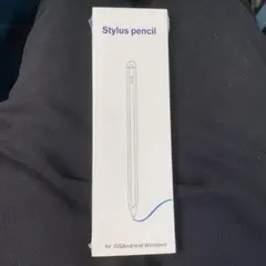 【新品・未使用】ユニバーサル スタイラスペン Apple Pencil ホワイト