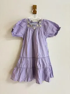 【新品未使用】プティマイン ワンピース 女の子 子供服 裏地付き