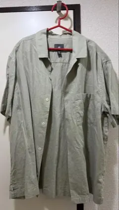 メンズ　H&M レギュラーフィット 半袖シャツ