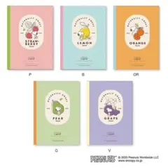 Logical スヌーピー ノート A罫 5冊×2セット