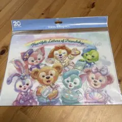 東京ディズニーシーで購入☆ダッフィー&フレンズ20周年クリアホルダー 3枚