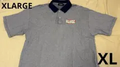 XLARGE メンズ　半袖　ポロシャツ　千鳥格子　XLのサムネイル