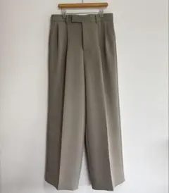 【conte コンテ】アシンメトリータックイージーパンツ 辺見えみり 36 conte コンテ】アシンメトリータックイージーパンツ 辺見えみり 36