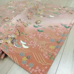お洒落&極美品【正絹 和装小物 着物 振袖 留袖 和装 訪問着 西陣織】