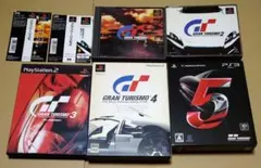 グランツーリスモ PS1 PS2 PS3 5点セット 帯、説明書等完品
