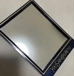 YVES SAINT LAURENT イヴ・サンローラ ブラック 卓上ミラー