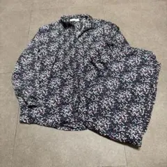 Paul&joe sister 上下セットアップ　長袖シャツ　花柄　L Mのサムネイル