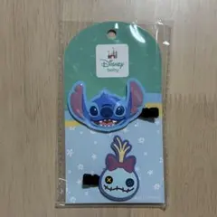 新品 前髪クリップ ディズニー スティッチ