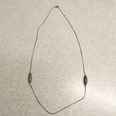 ネックレス　ロング　ペンダント　シルバー
