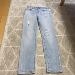 ユニクロダメージ加工ジーンズ150センチ