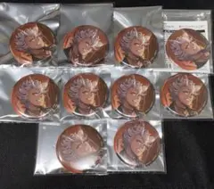 文豪ストレイドッグス 春河35画集 箔押し缶バッジ 中原中也 10個セット