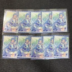 ⭐︎キミとアイドルプリキュアキラキラカードグミ　ウインク 10枚セット
