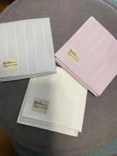 無印良品　ハンカチ　3枚