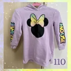 ワンピース　パーカー　トレーナー　スウェット　フード付き　ミニー　ディズニー