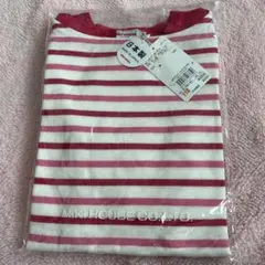 ミキハウス ストライプ ワンピース 110