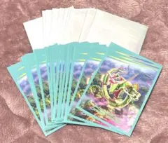 ポケモンカード　デッキシールド　レックウザ