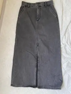 GU 裏フリースデニムスカート M