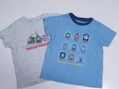 【ユニクロ】100 トーマス 半袖Tシャツ 2枚まとめ