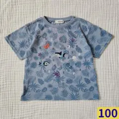 スラップスリップ 100 海の生き物 マリンTシャツ 刺しゅう　#581のサムネイル