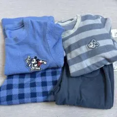 ミッキー　フリースパジャマ　ユニクロ