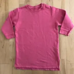 UNIQLO ユニクロ トレーナー 100cm ピンク ワンピースのサムネイル