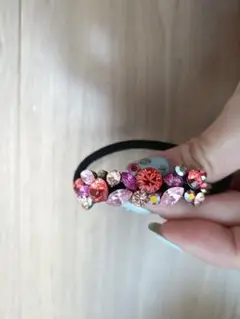 スワロフスキー ヘアゴム