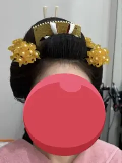 極美品.定価66000円】 和装.花嫁.婚礼　高級かんざし 簪　卵甲　パール