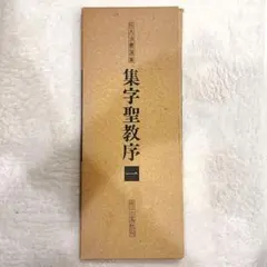 二玄社 拡大法書選集 集字聖教序 一 王羲之 書道 臨書 法帖