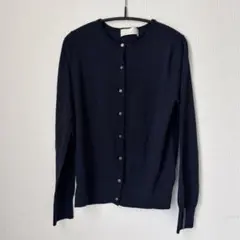 ガリャルダガランテ　ビーズニットカーディガン ネイビー フリーサイズ