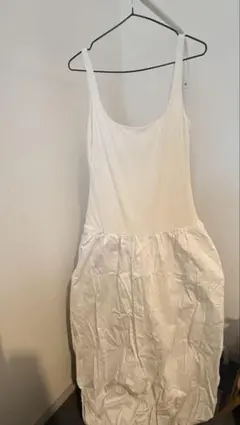 ZARA キャミワンピース ホワイト
