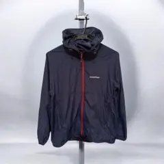 【美品】モンベル mont-bell ナイロンジャケット パーカー ネイビーのサムネイル