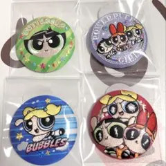 THE POWERPUFF GIRLSパワパフ 刺繍バッジビスケット