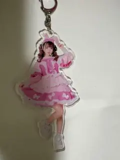 pixel ribbon 黒崎萌 アクリルキーホルダー おすわり リメイク - メルカリ