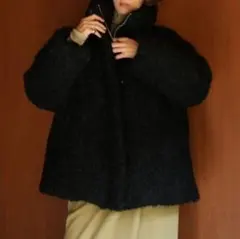 CLANE　クラネ　MOHAIR LOOP DOUN COAT　ダウンコート