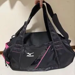 Mizuno スポーツバッグ ブラック/ピンク