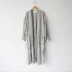 ジャーナルスタンダード　NEU　ベロア Vネックガウンコート