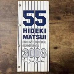 Hideki Matsui 55 Homerun Cards 2003