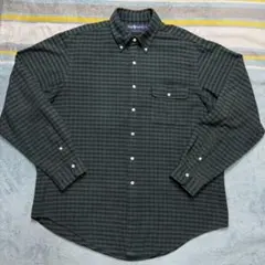 Ralph Lauren チェックシャツ XL グリーン ブラック