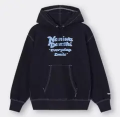 なにわ男子 GUコラボ ヘビーウェイトパーカー ブラック S 新品